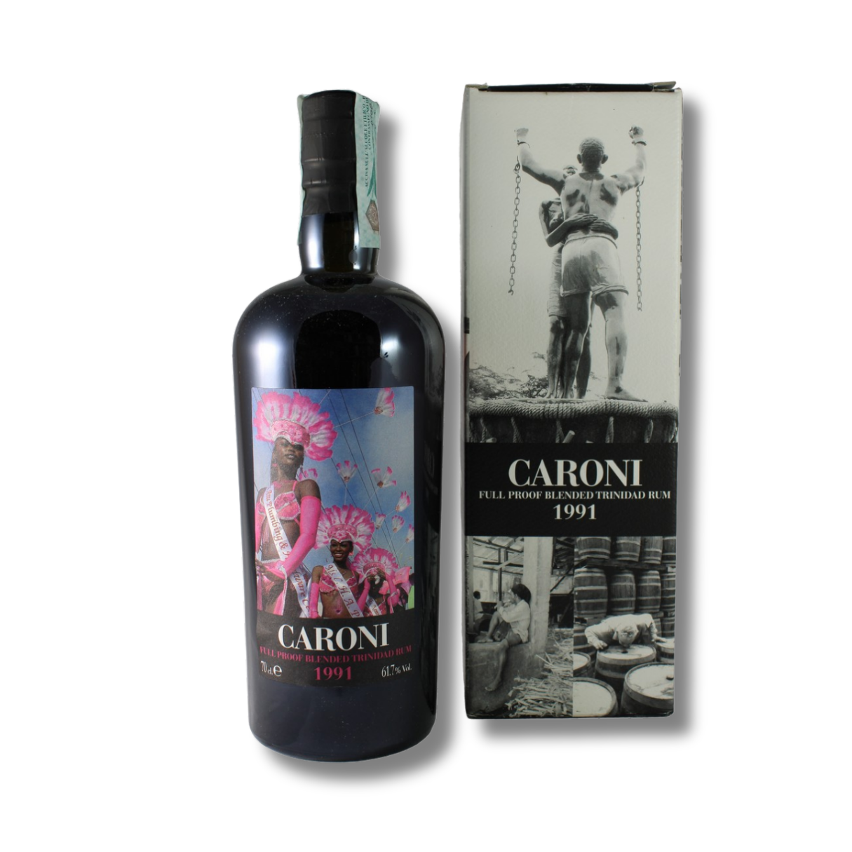 Rum Caroni 1991 19 Year Full Proof Blended