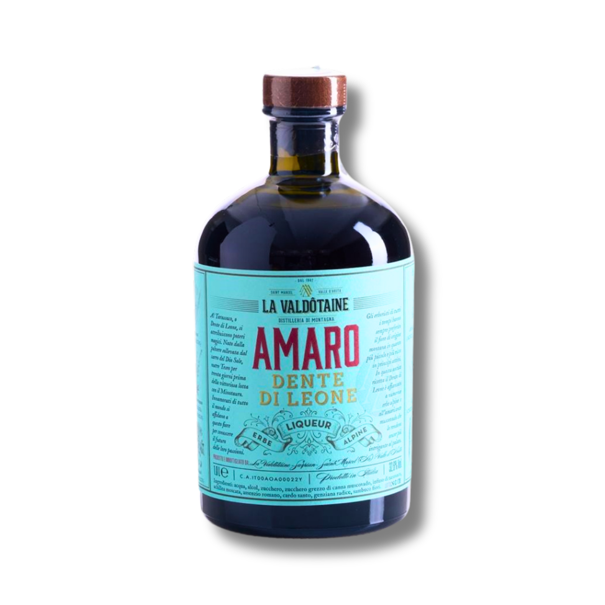 Amaro Dente Di Leone 1L - La Valdotaine