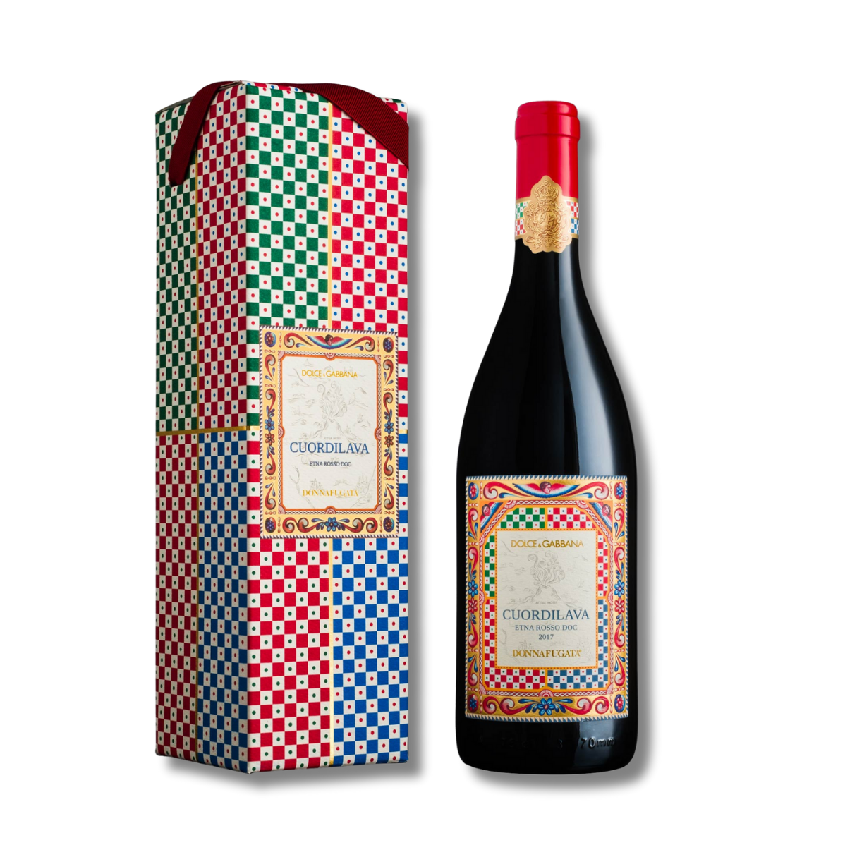 Cuordilava Dolce & Gabbana Etna Rosso Doc 2020 - Donnafugata (astucciato)