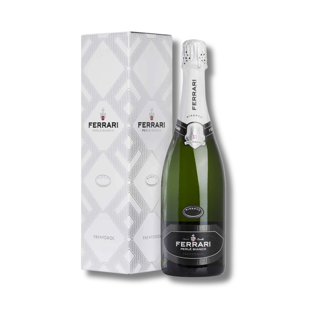 Trentodoc Brut Perlé Bianco Riserva 2016-Ferrari (Astucciato)