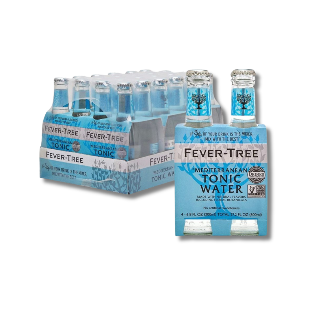 Fever Tree Mediterranean Tonic Water 20cl x 24pz