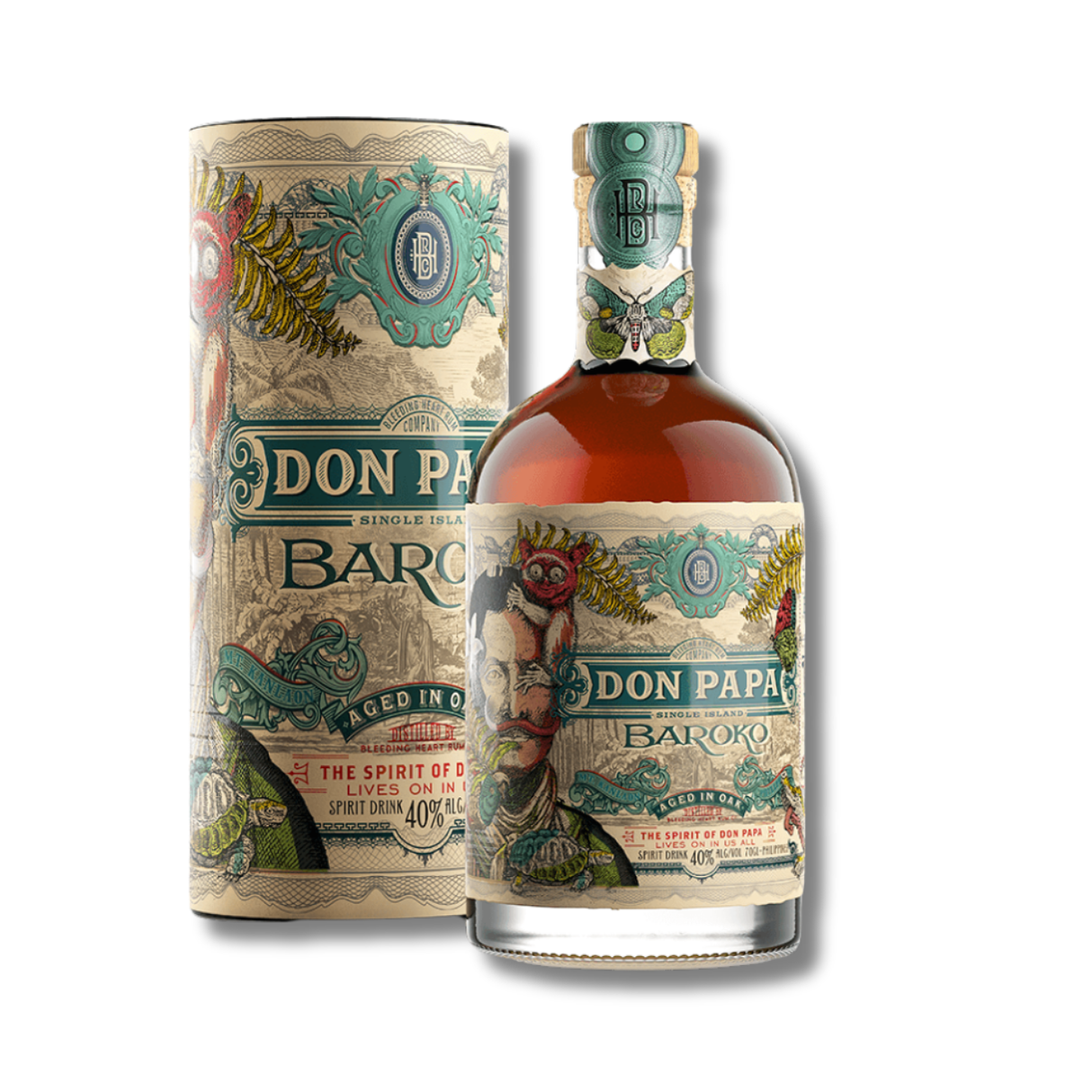 Rum Don Papa Baroko 70cl (astucciato)