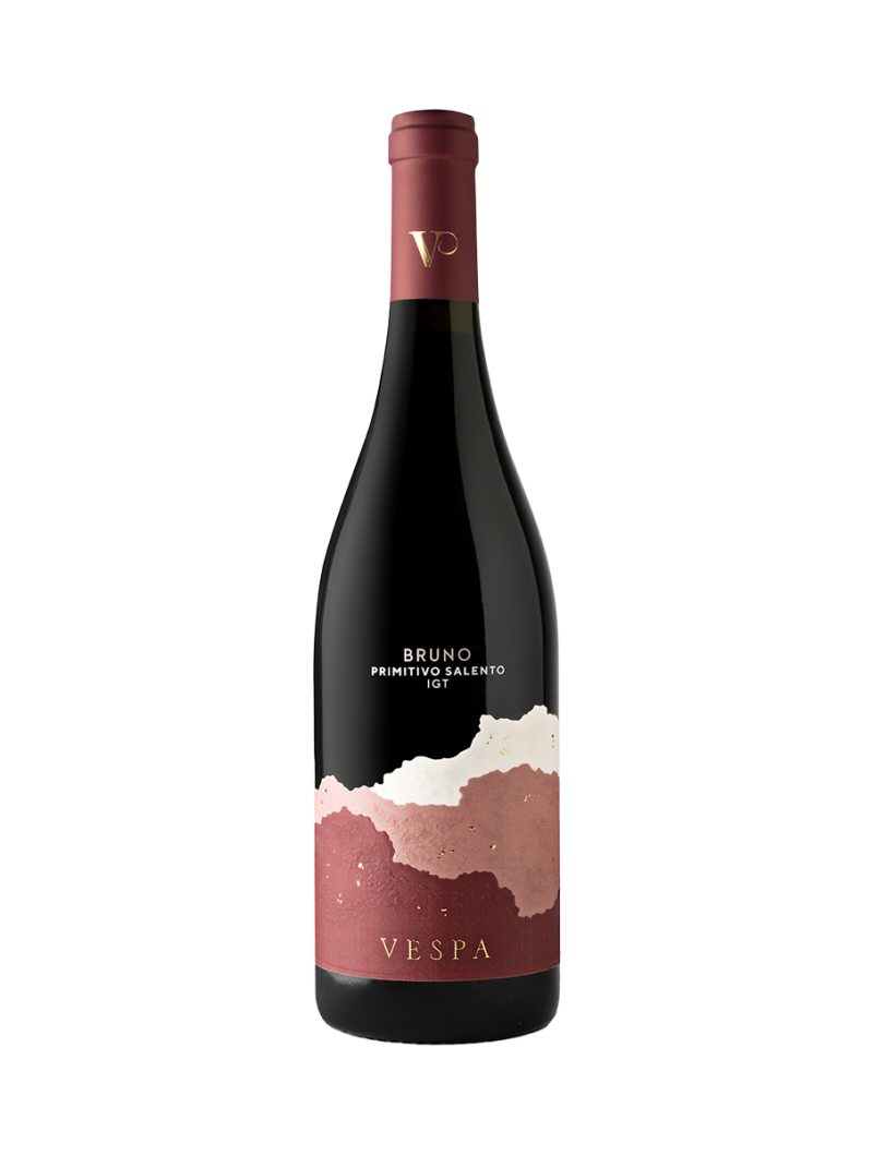 Bruno Primitivo salento 2023 - Vespa Vignaioli