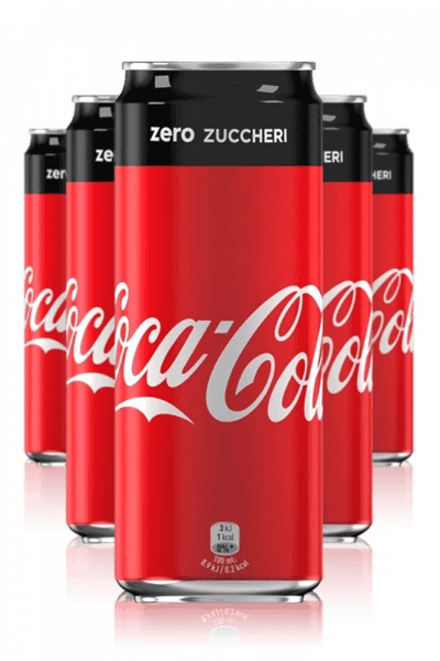 Coca-Cola Zero Cassa da 24 Lattine x 33cl