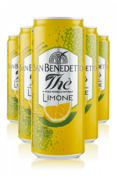 Thè San Benedetto Limone Cassa da 24 Lattine x 33cl