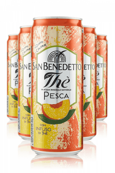 Thè San Benedetto Pesca Cassa da 24 Lattine x 33cl
