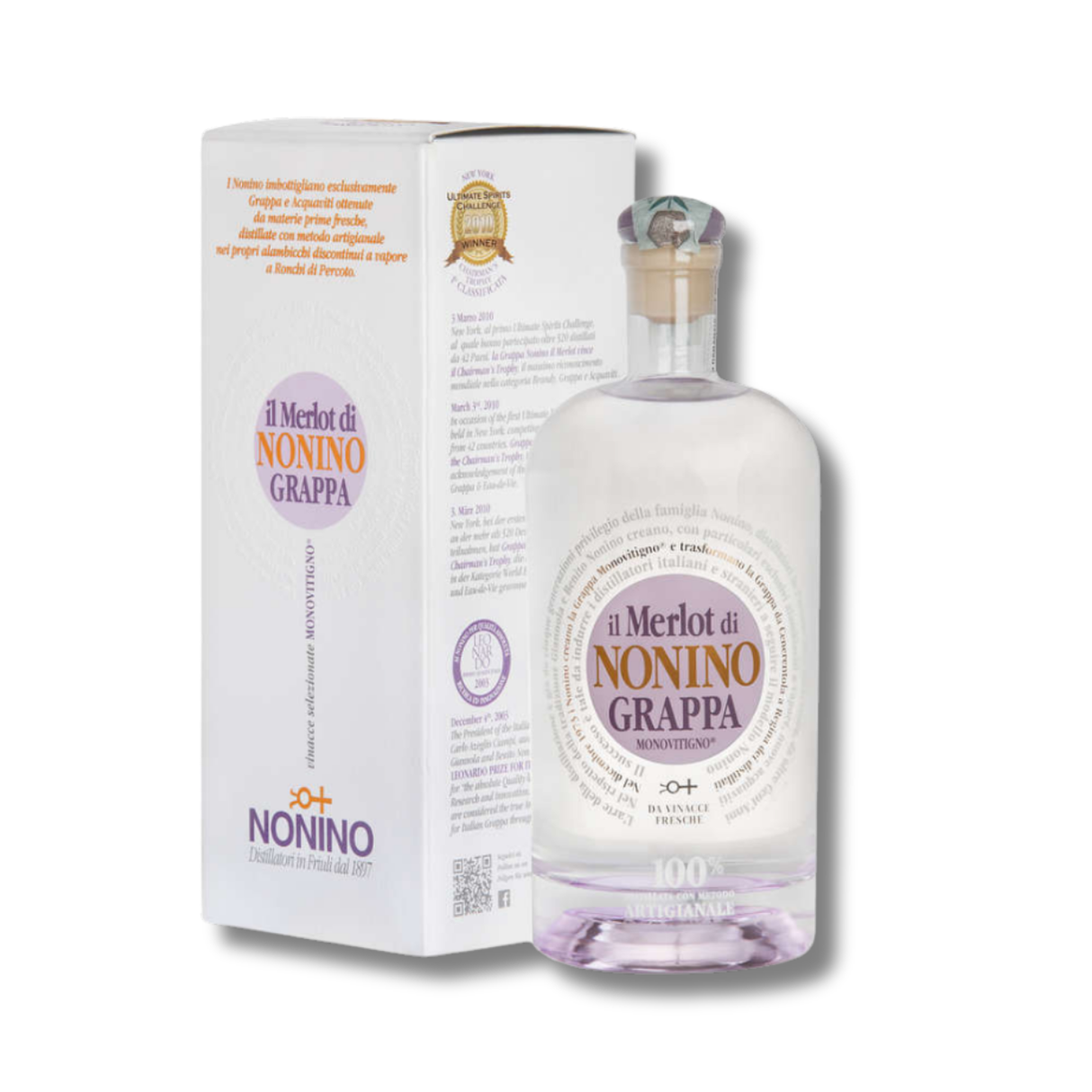 Grappa di Merlot Limited Edition - Nonino (astucciata)