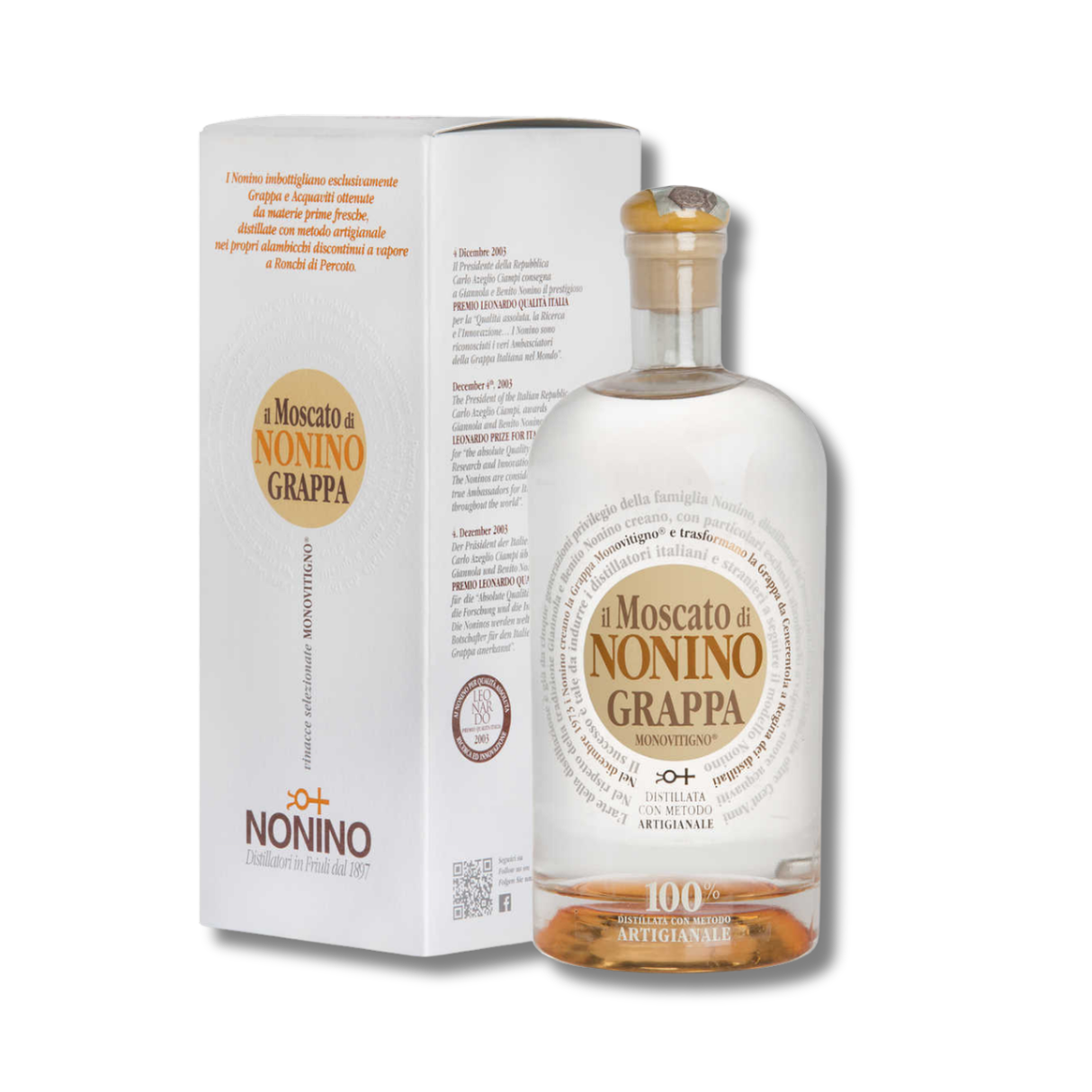 Grappa Di Moscato - Nonino (astucciata)