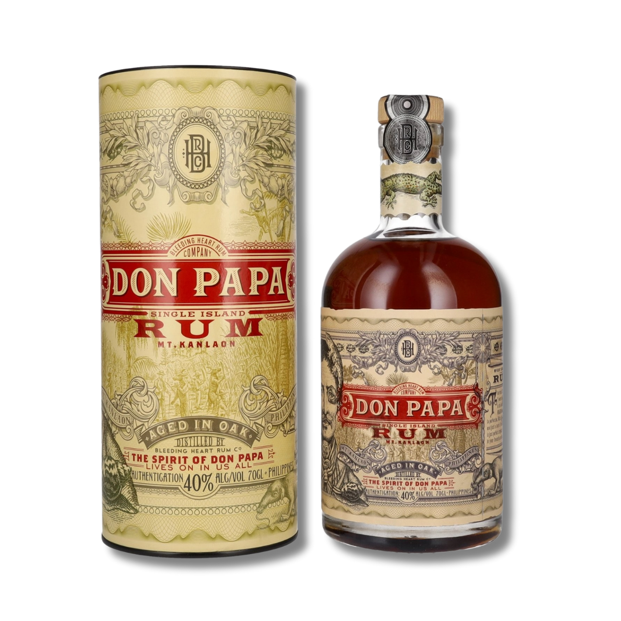 Rum Don Papa 7 y.o. - astucciato