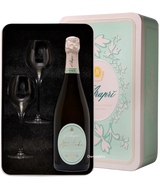 Gift Box Attitude Brut Rose e 2 Calici - D'araprì (confezione in latta)