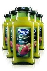 Succo Pesca - Yoga Cassa Da 24 Bottiglie x 20cl