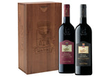 Cassetta Banfi "Poggio alle Mura" con Brunello e Rosso di Montalcino