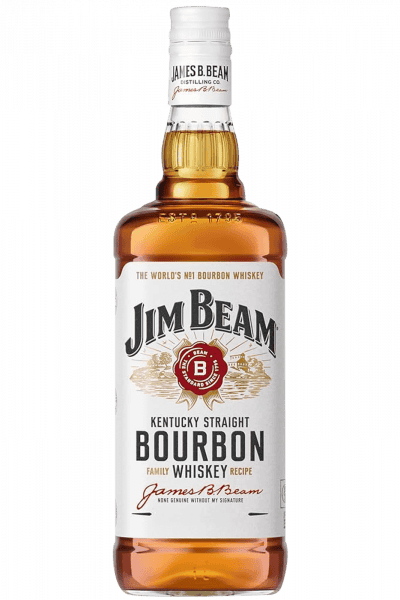 Jim Beam Bourbon Whiskey White Label 1L