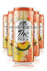 Thè San Benedetto Pesca Cassa da 24 Lattine x 33cl