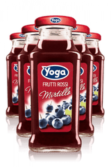 Succo Mirtillo - Yoga Cassa Da 24 Bottiglie x 20cl