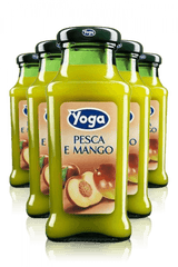 Succo Pesca E Mango - Yoga Cassa Da 24 Bottiglie x 20cl